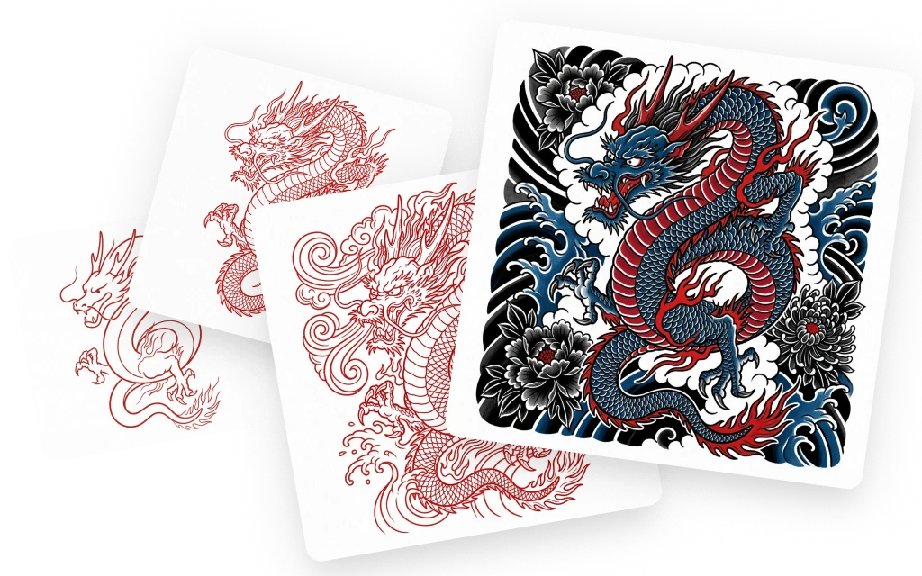 Walk in with your exact design. Approved by you.