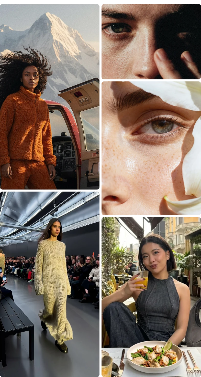 Gallery of AI generated images