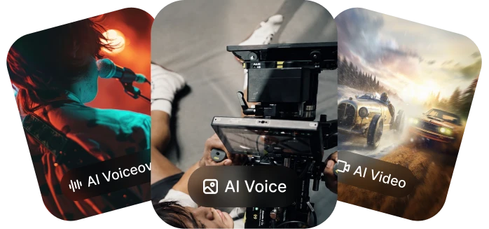 Open the AI voice generator